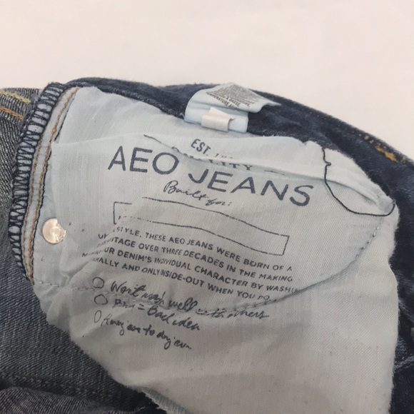 American Eagle Outfitters Artist Crop Stretch Jeans Women’s Size 10 Regular - Picture 6 of 10